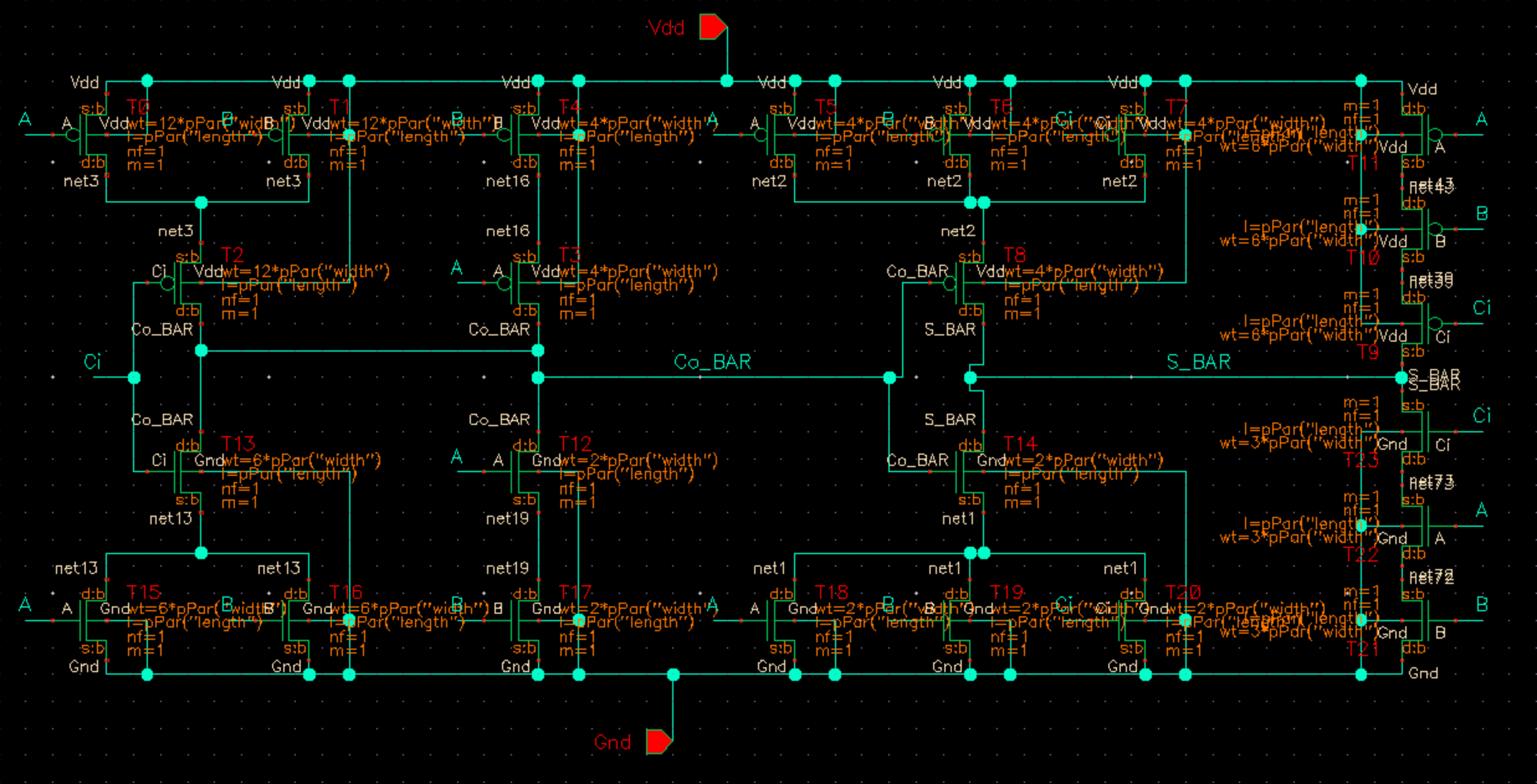 8-Bit Ripple Carry Adder